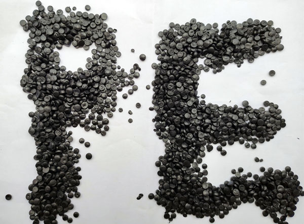 池州黑色hdpe拉管再生颗粒