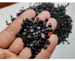 池州黑色HDPE再生管道颗粒料